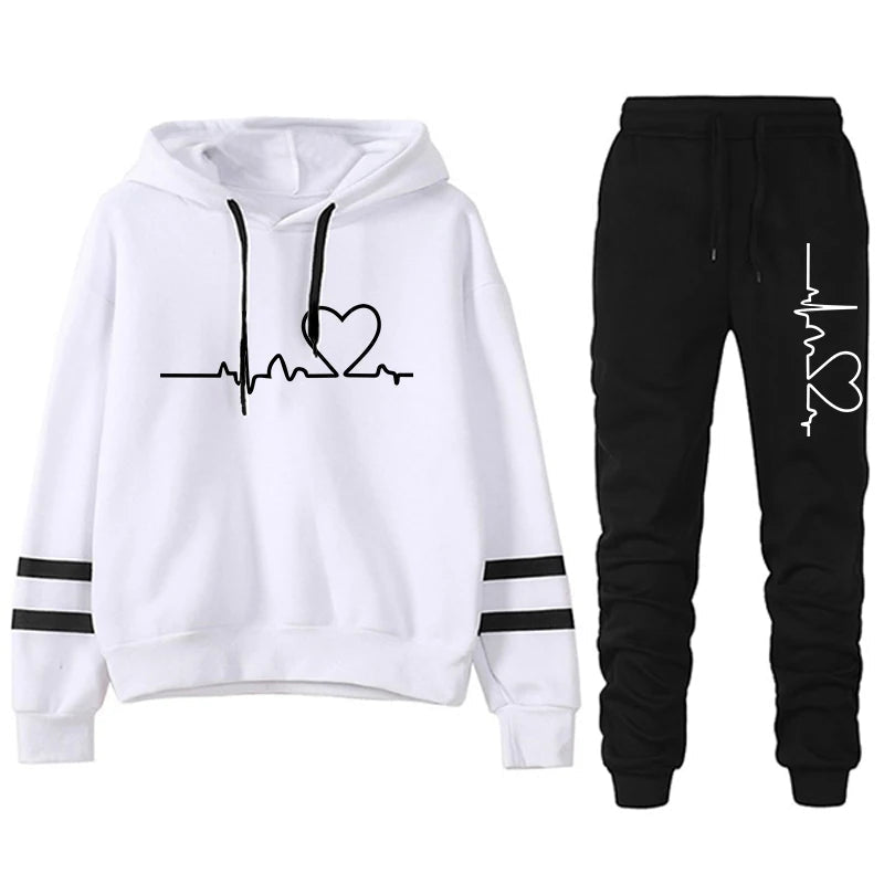 Hoodie Set Comfort Women&