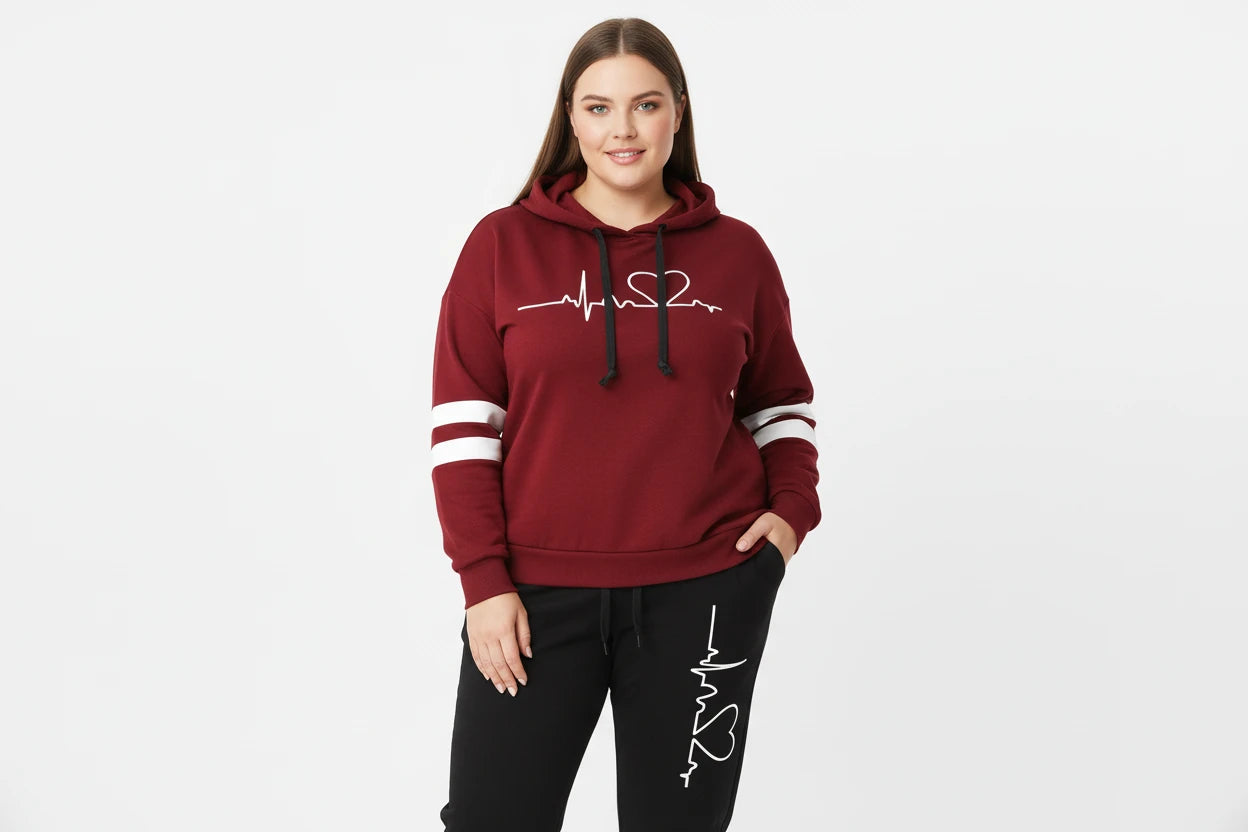 Hoodie Set Comfort Women&