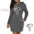 StreetZip Hoodie Dress - Where2Save