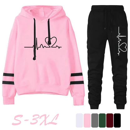 Hoodie Set Comfort Women&
