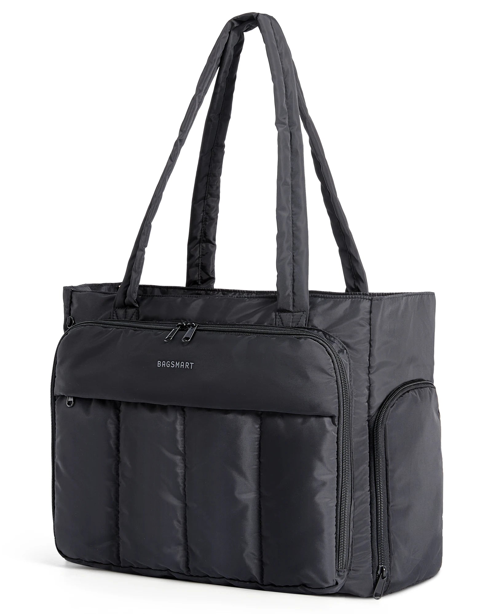 WorkNest™ Laptop &amp; Lunch Tote Bag – Quilted Office Organizer for Women