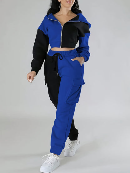 Hoodie Set Stylish Two-Piece Comfy Set